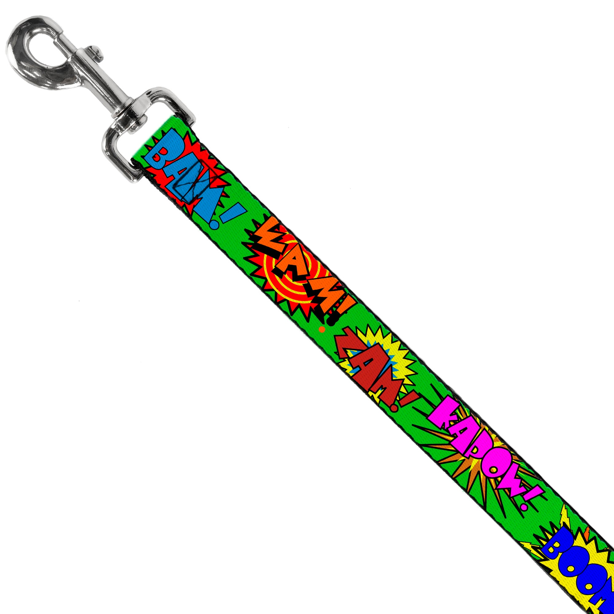 Dog Leash - Sound Effects Green/Multi Color Dog Leashes Buckle-Down