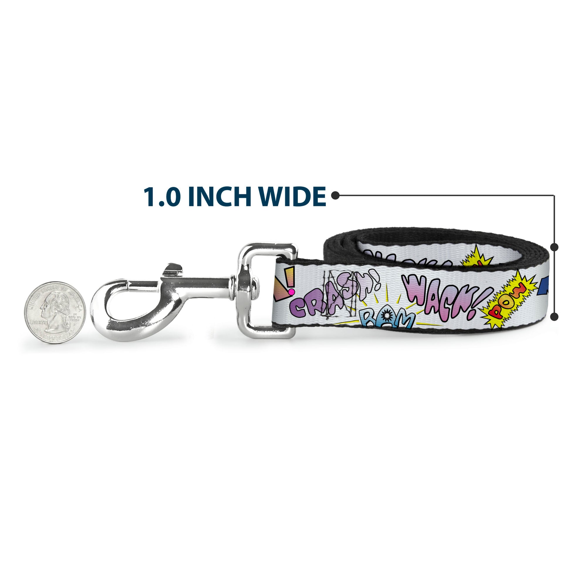 Dog Leash - Sound Effects White/Pastel Dog Leashes Buckle-Down