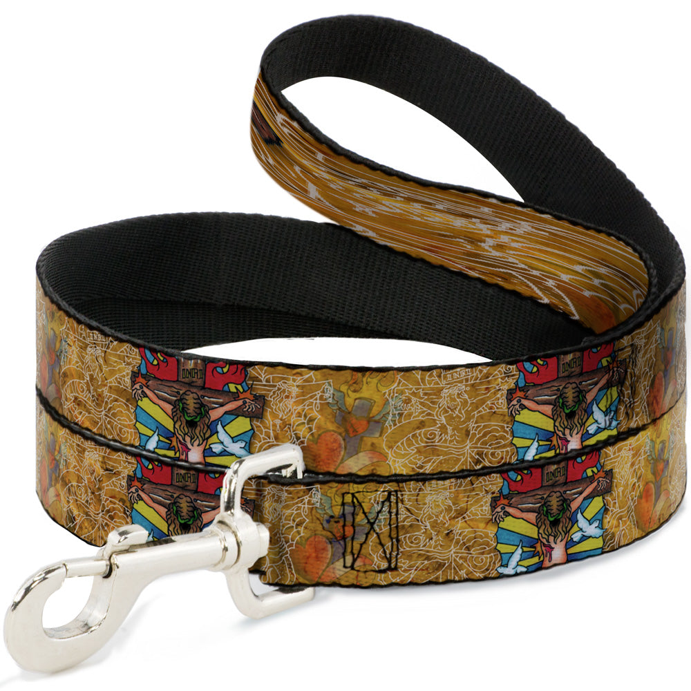Dog Leash - TJ-Religious Dog Leashes Tattoo Johnny