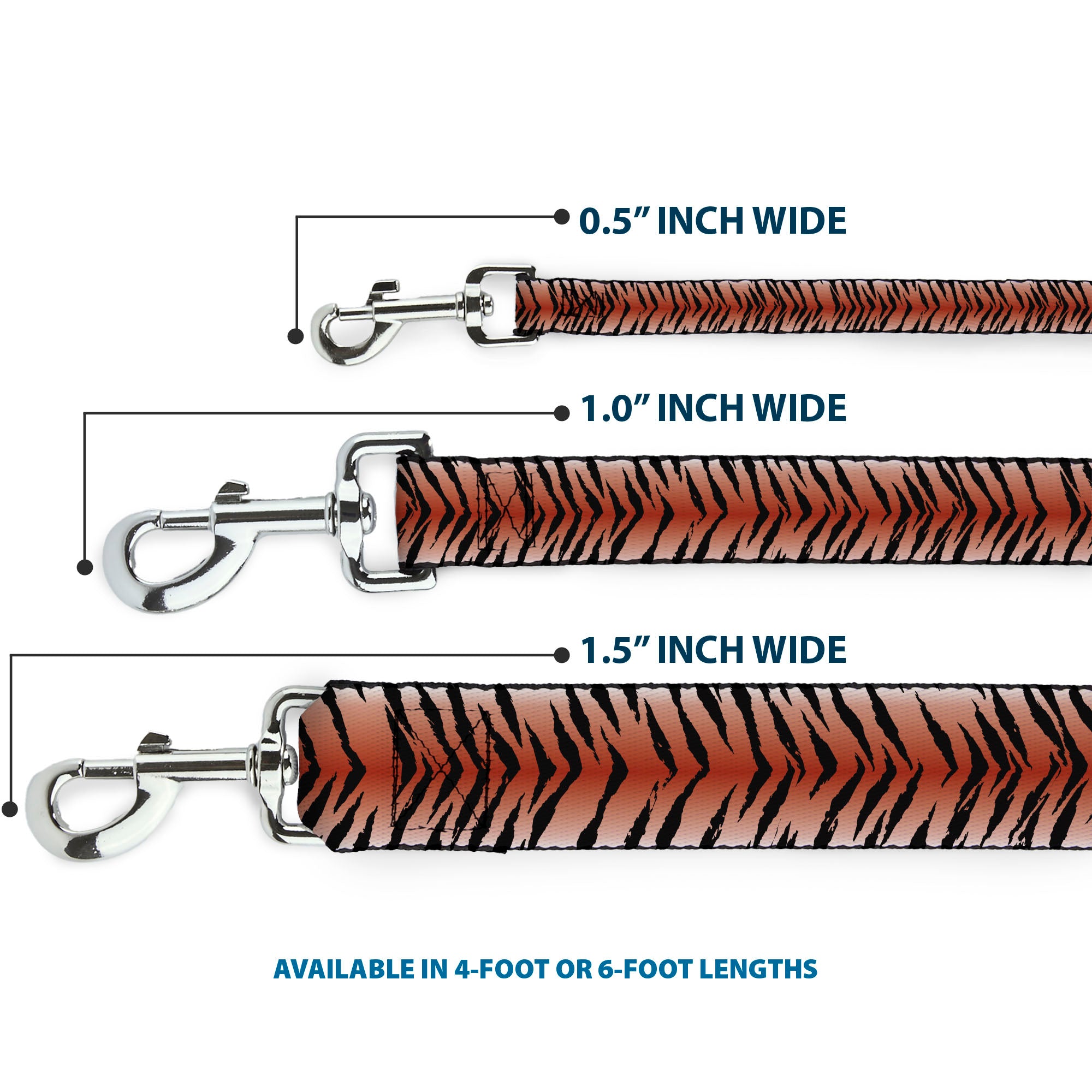 Dog Leash - Tiger Dog Leashes Buckle-Down
