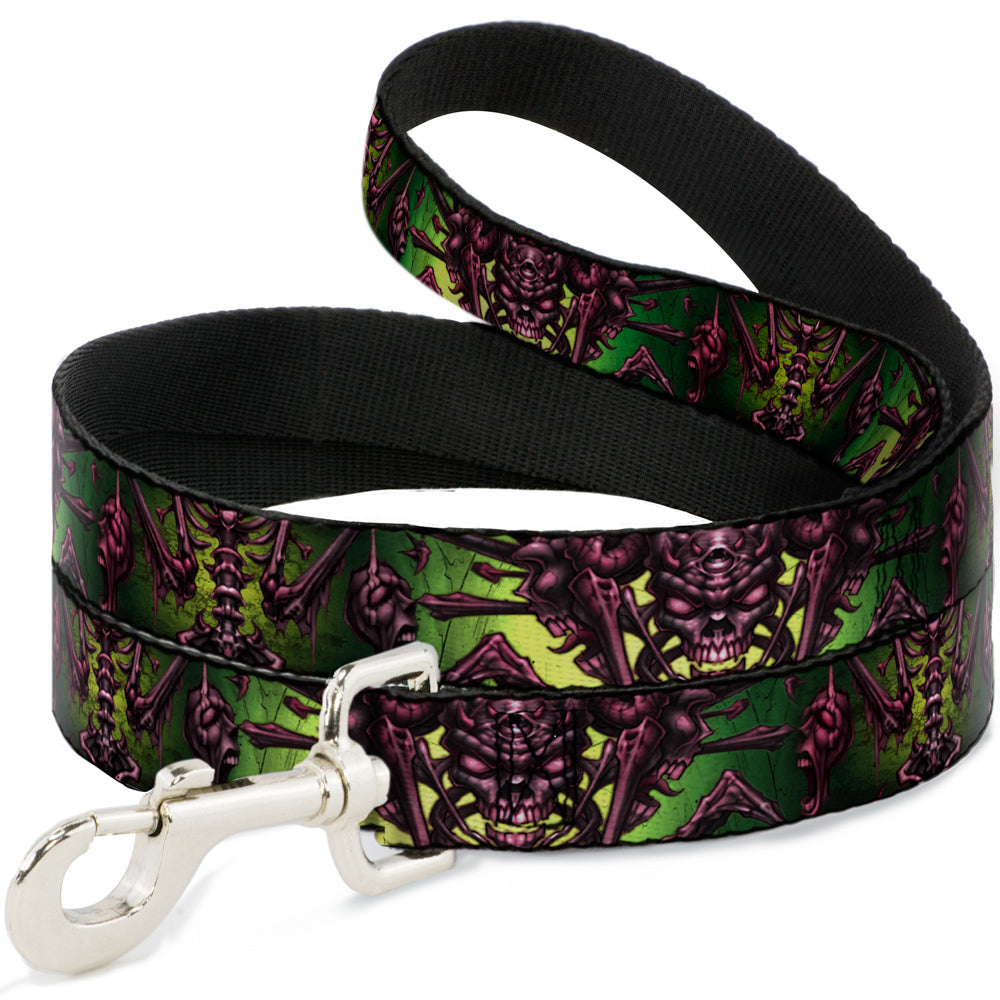 Dog Leash - TJ-Bone Man Dog Leashes Tattoo Johnny