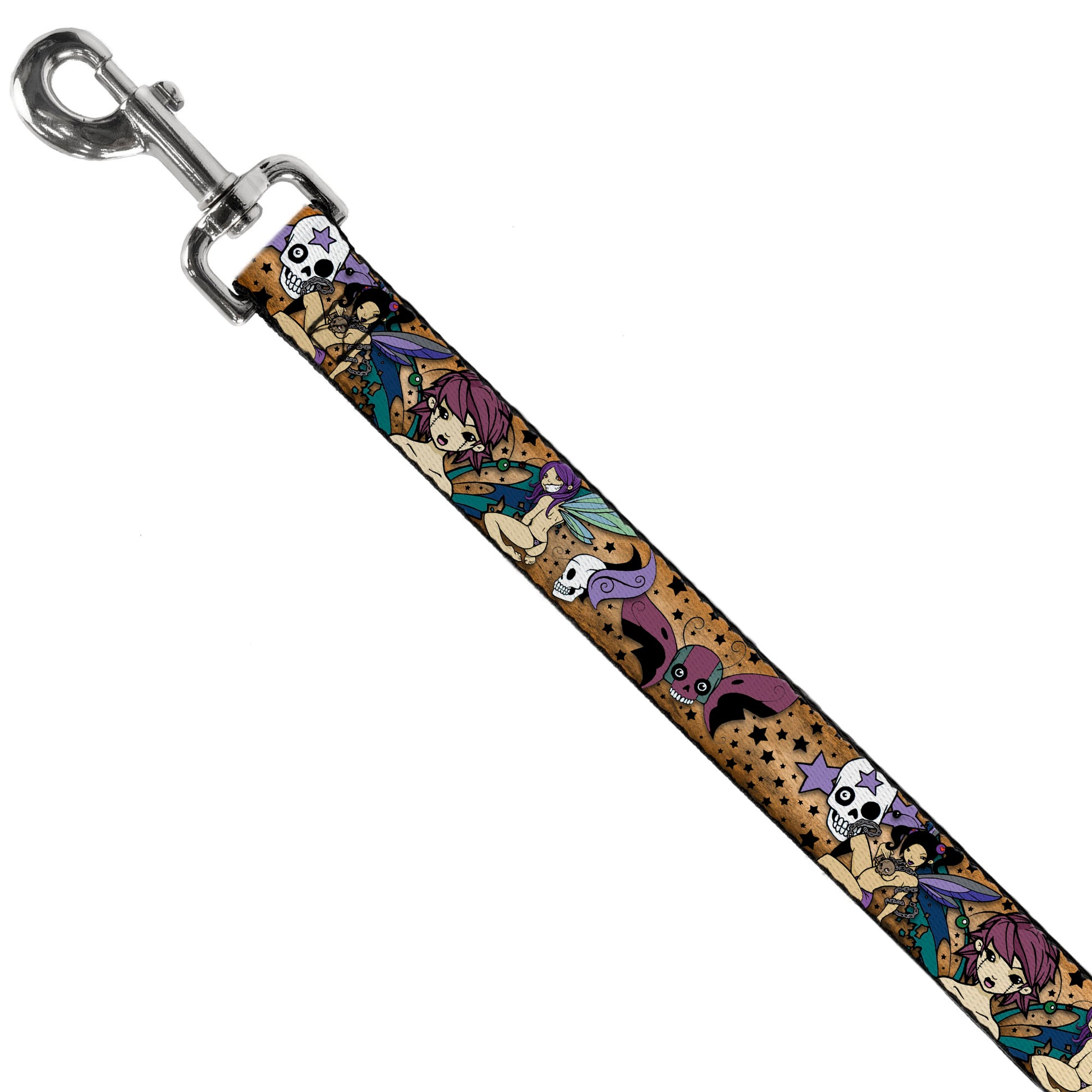 Dog Leash - TJ-Fairy Gothic Dog Leashes Tattoo Johnny
