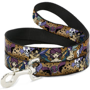 Dog Leash - TJ-Fairy Gothic Dog Leashes Tattoo Johnny
