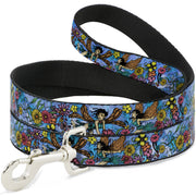 Dog Leash - TJ-Flower Fairy Dog Leashes Tattoo Johnny