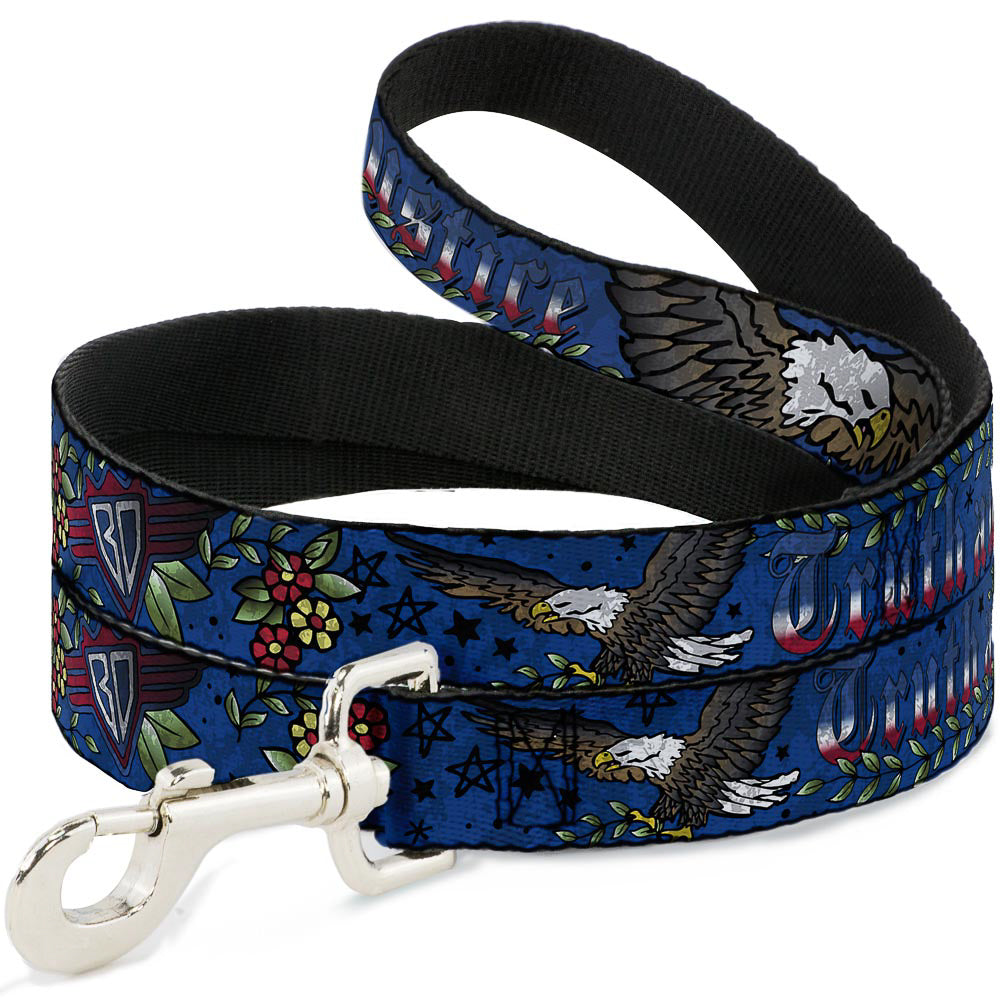 Dog Leash - Truth and Justice Blue Dog Leashes Buckle-Down