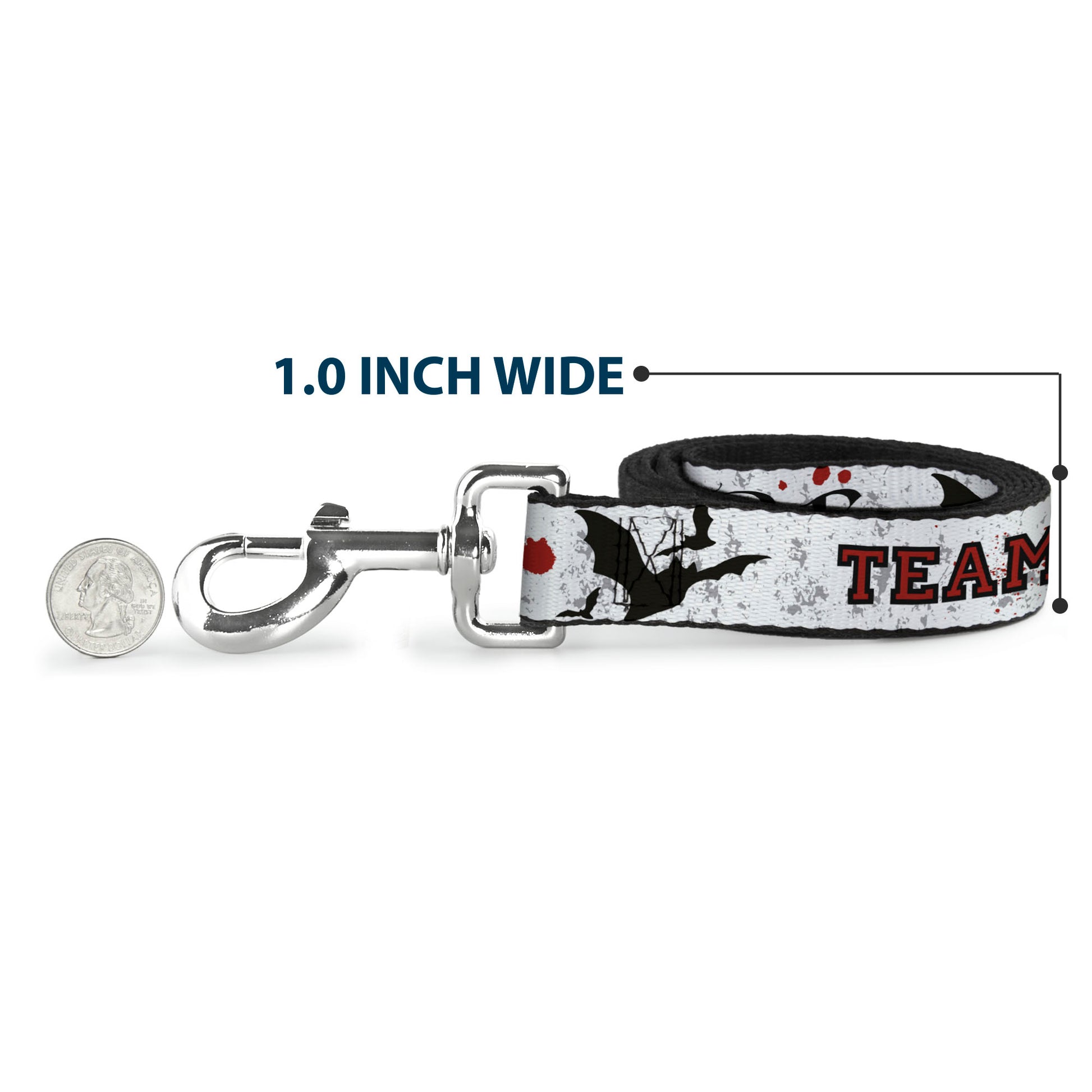 Dog Leash - Team Vampire Dog Leashes Buckle-Down