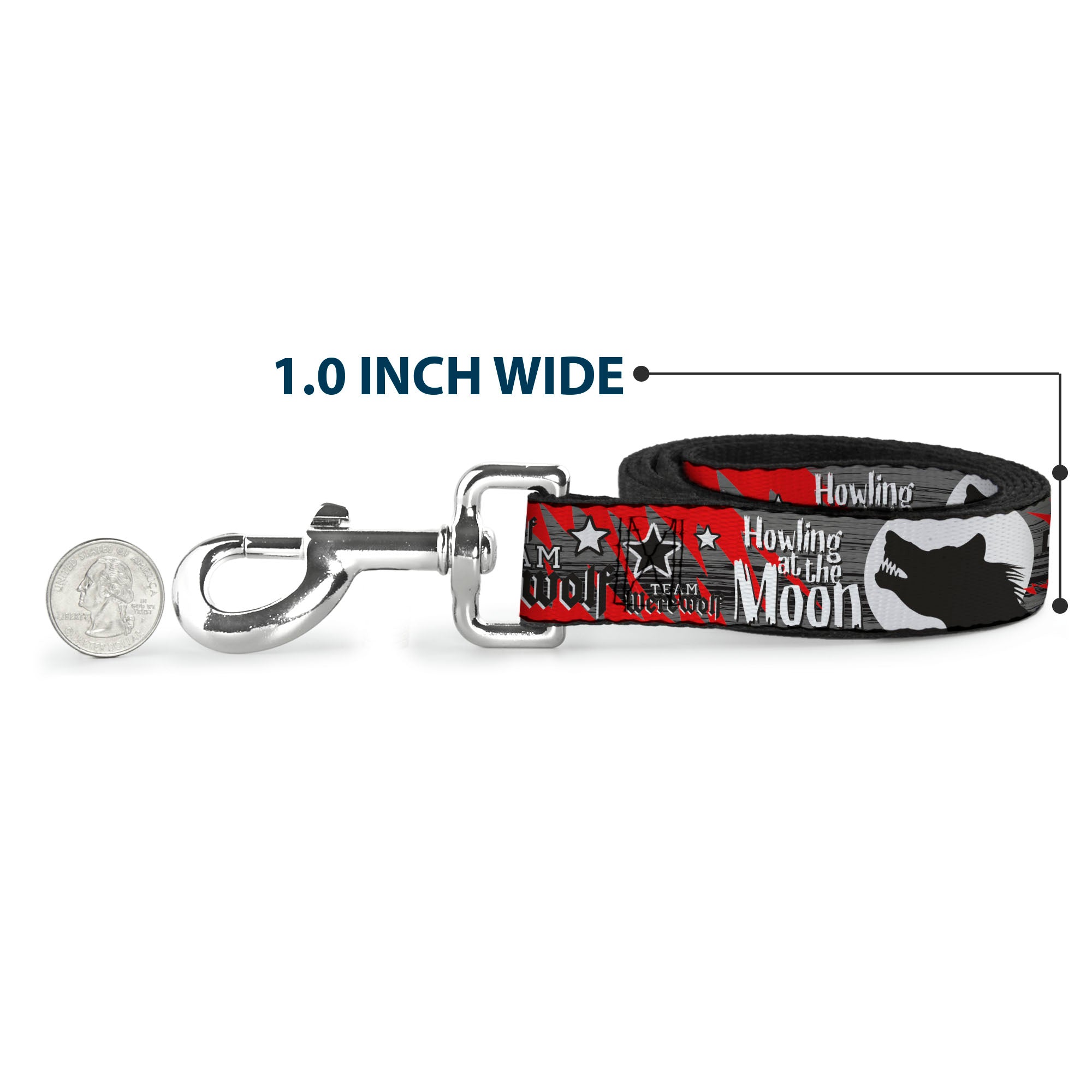 Dog Leash - Team Werewolf Dog Leashes Buckle-Down