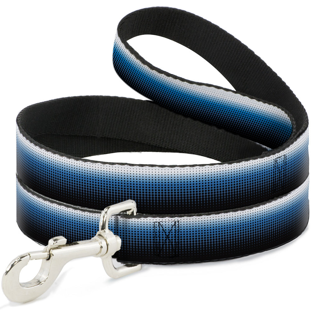 Dog Leash - Transitioning Dots White/Blue/Black Dog Leashes Buckle-Down