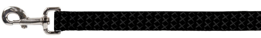 Dog Leash - Tread Plate Black/Gray Dog Leashes Buckle-Down
