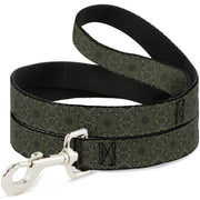 Dog Leash - Tapestry Charcoal/Olive Dog Leashes Buckle-Down