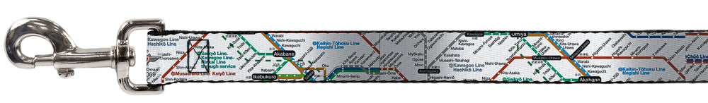Dog Leash - Tokyo Subway Dog Leashes Buckle-Down