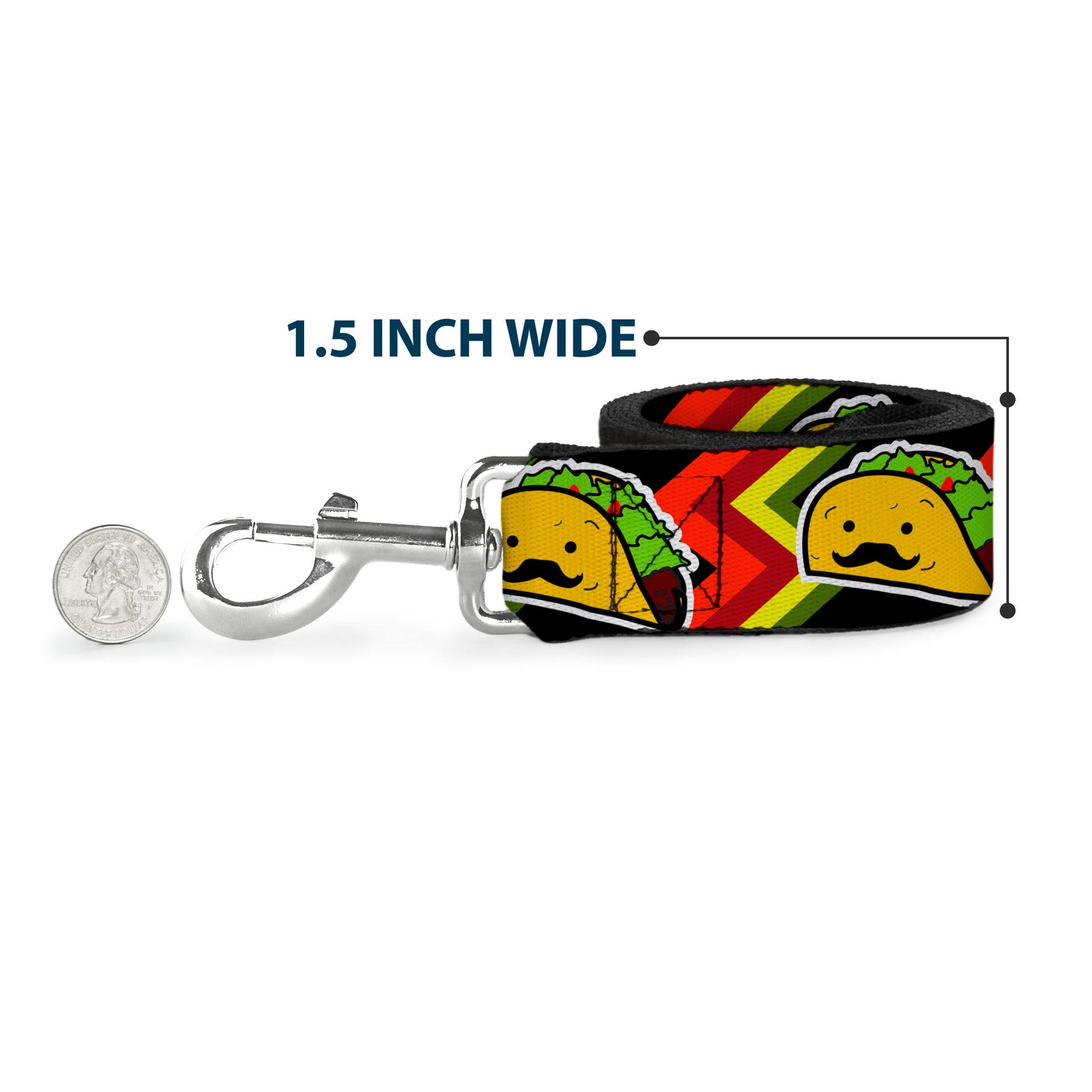Dog Leash - Taco Man Dog Leashes Buckle-Down