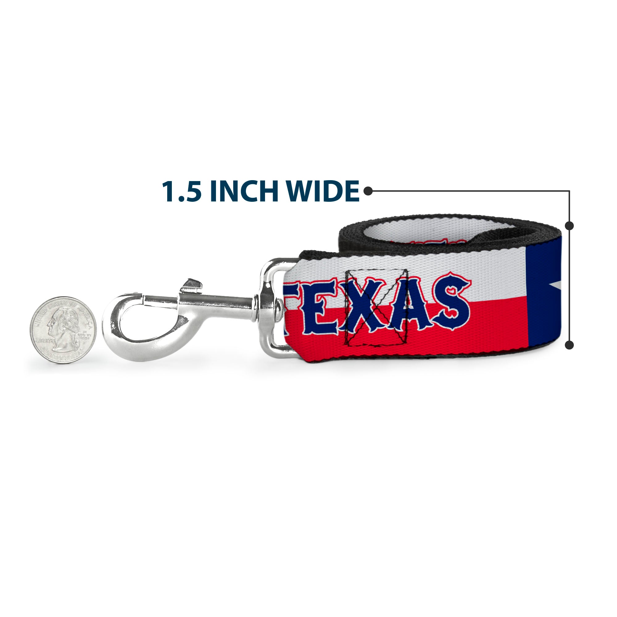 Dog Leash - Texas Flag/TEXAS Dog Leashes Buckle-Down