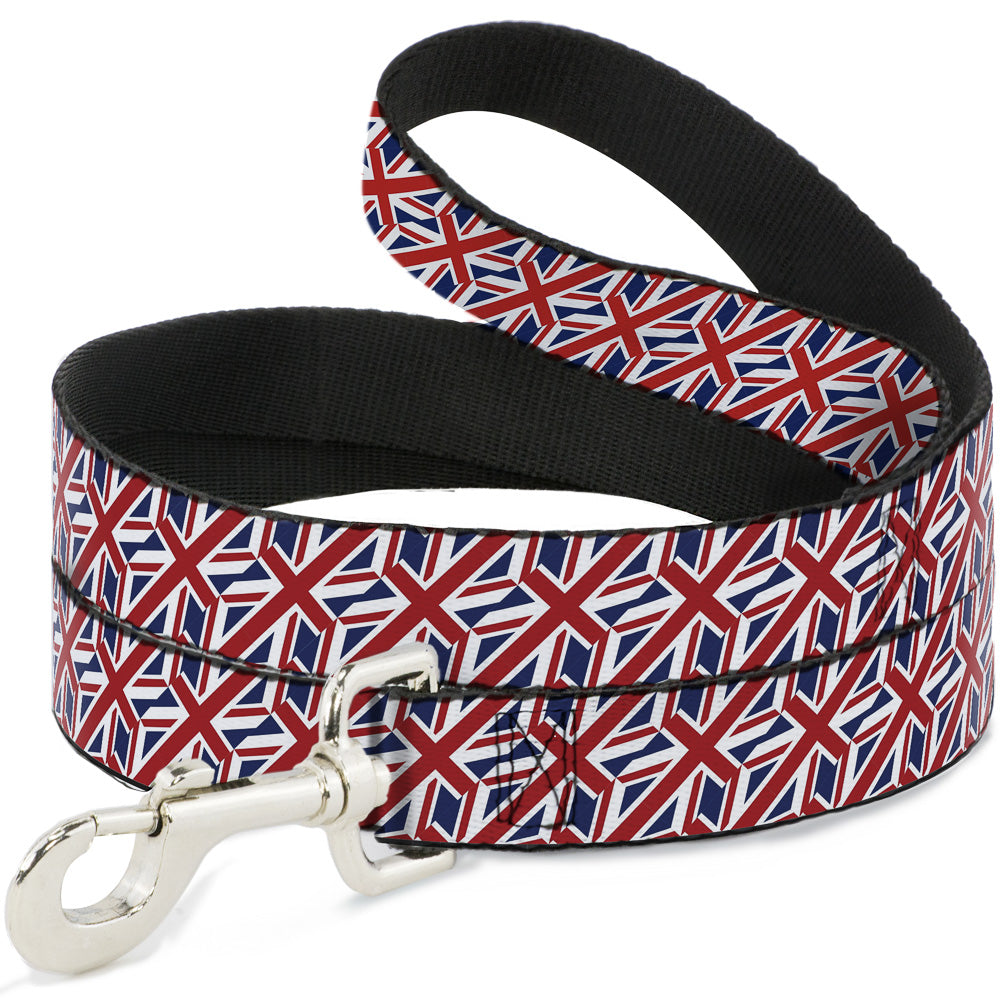 Dog Leash - United Kingdom Flags Diagonal Dog Leashes Buckle-Down