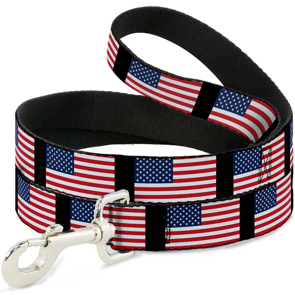 Dog Leash - United States Flags Dog Leashes Buckle-Down