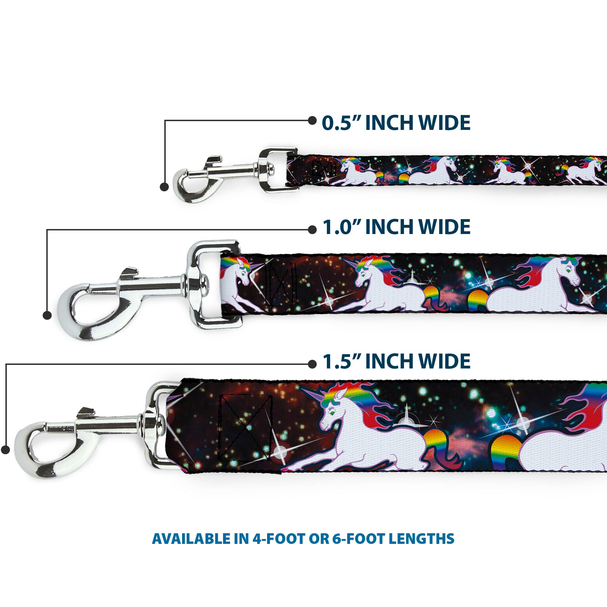 Dog Leash - Unicorn Universe Dog Leashes Buckle-Down