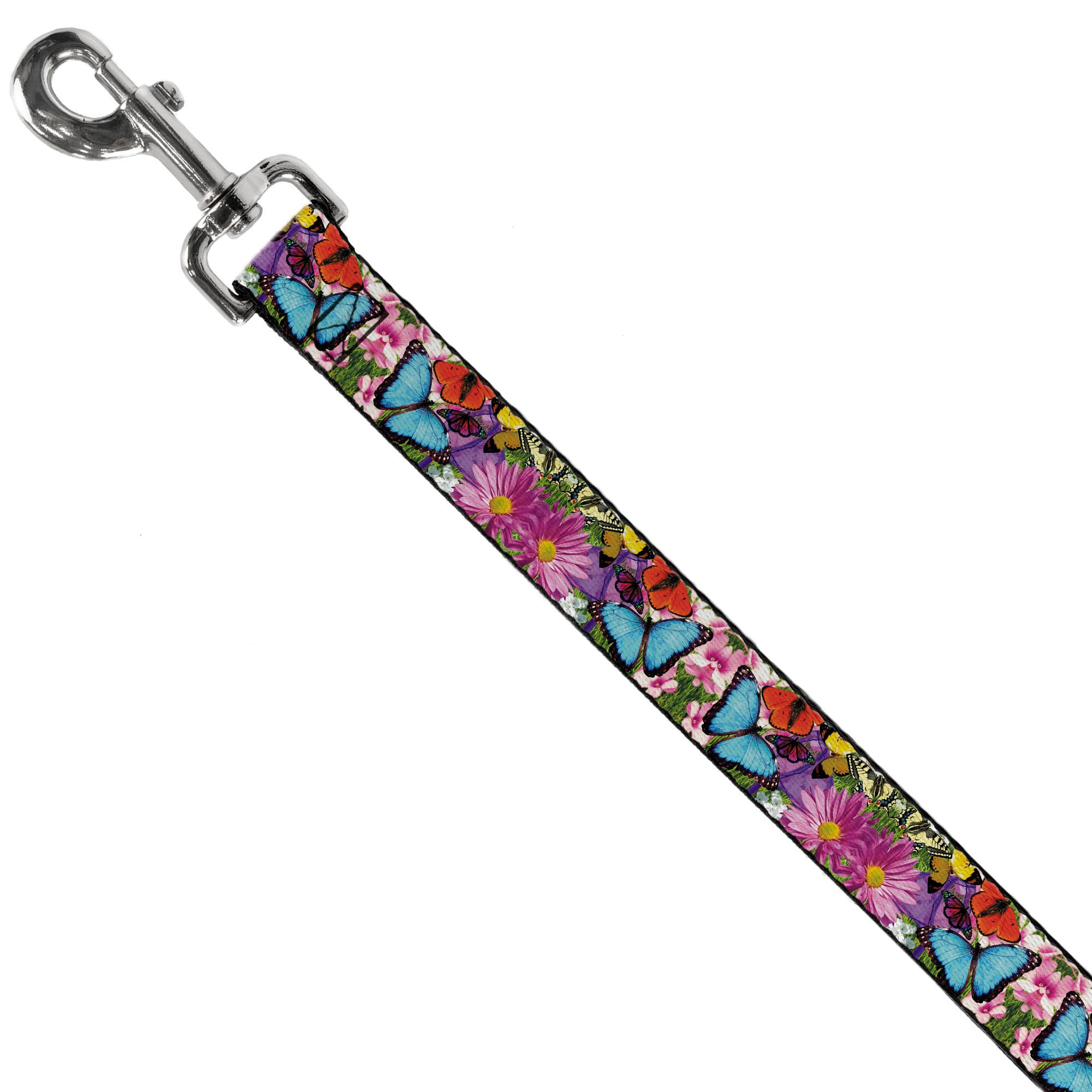 Dog Leash - Vivid Butterfly Garden Dog Leashes Buckle-Down
