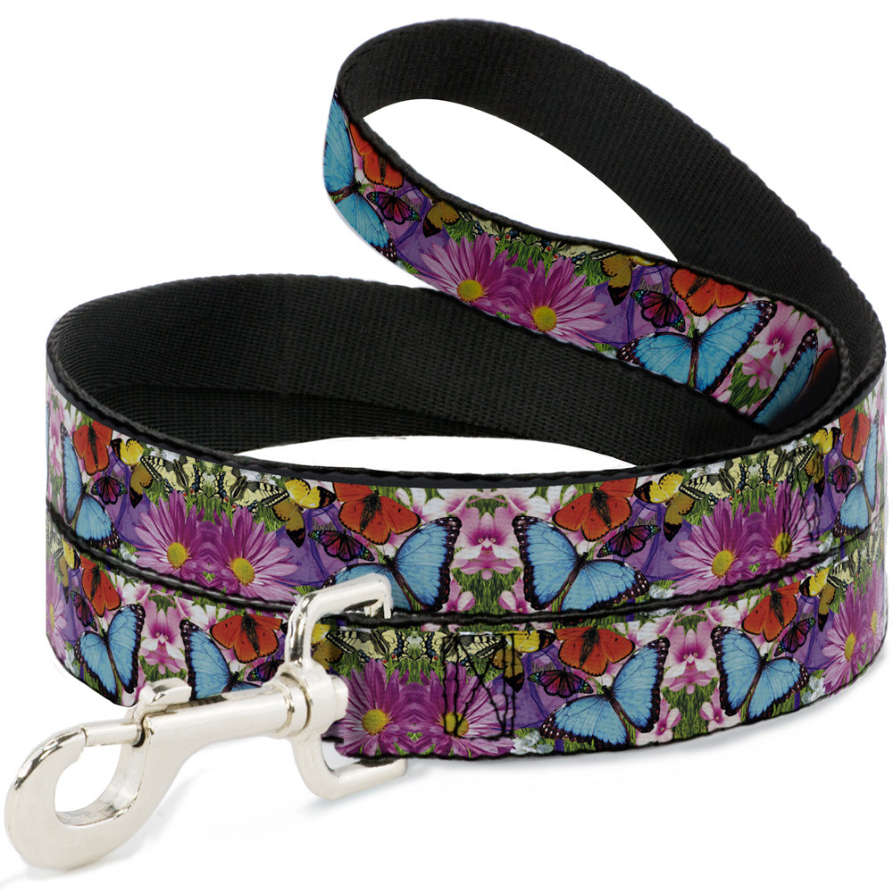 Dog Leash - Vivid Butterfly Garden Dog Leashes Buckle-Down