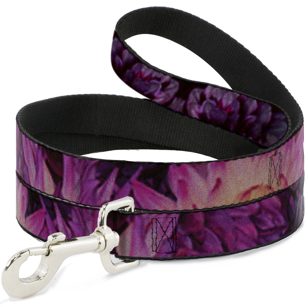 Dog Leash - Vivid Floral Collage Pinks Dog Leashes Buckle-Down