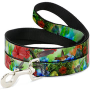 Dog Leash - Vivid Hummingbird Garden Dog Leashes Buckle-Down