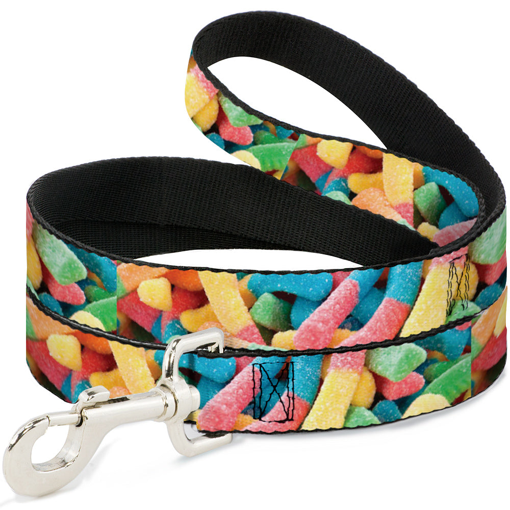 Dog Leash - Vivid Sour Worms Stacked Dog Leashes Buckle-Down