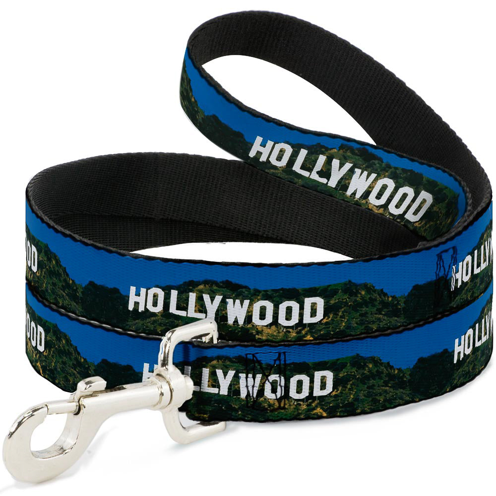 Dog Leash - Vivid HOLLYWOOD Sign Dog Leashes Buckle-Down