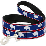 Dog Leash - Wyoming Flags Bison Silhouette Dog Leashes Buckle-Down