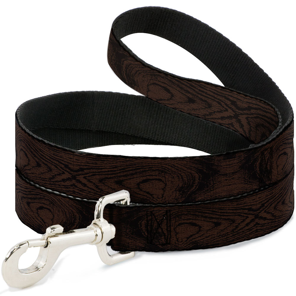 Dog Leash - Wood Grain Walnut Dog Leashes Buckle-Down