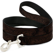 Dog Leash - Wood Grain Walnut Dog Leashes Buckle-Down