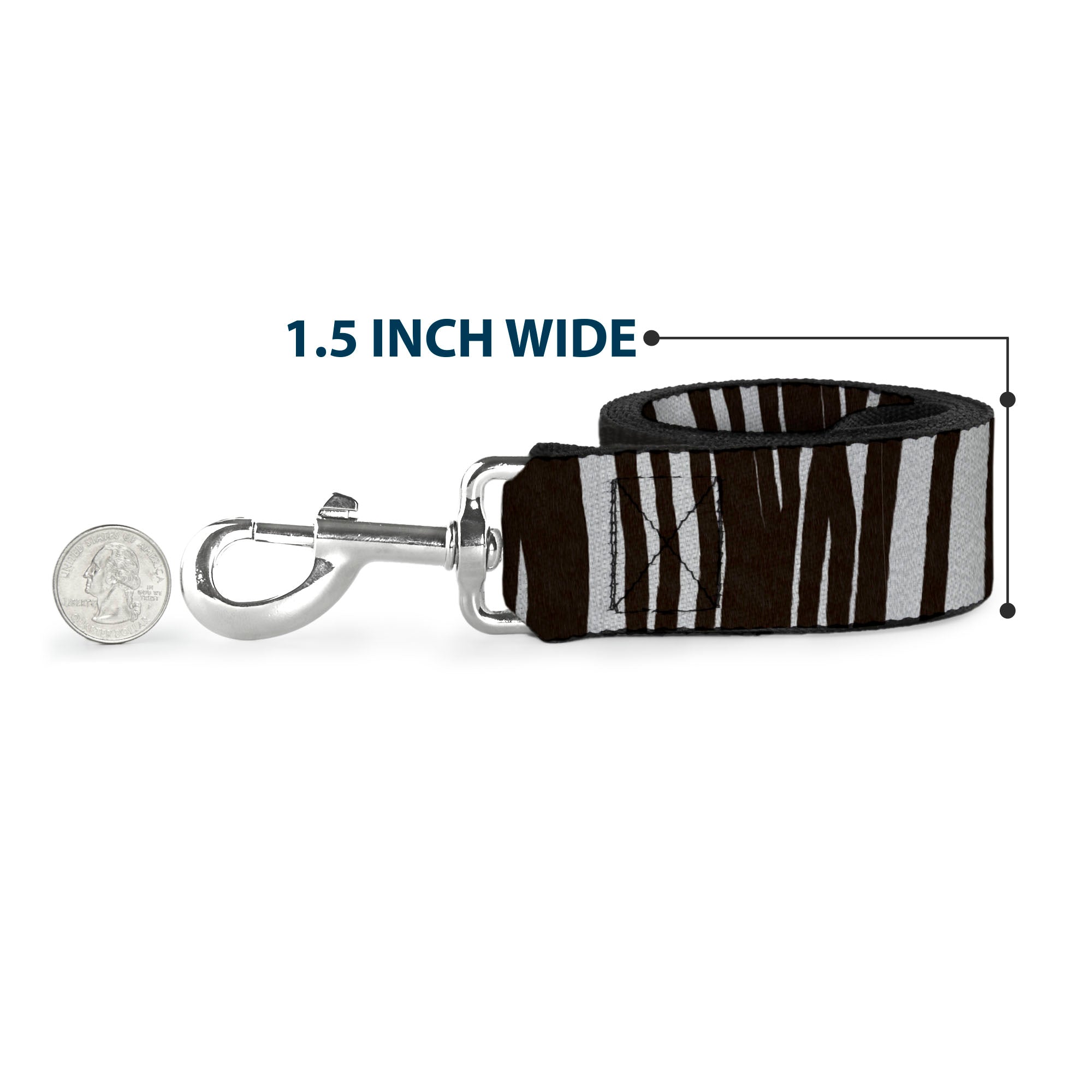 Dog Leash - Zebra Dog Leashes Buckle-Down
