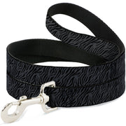 Dog Leash - Zebra 2 Black/Gray Dog Leashes Buckle-Down