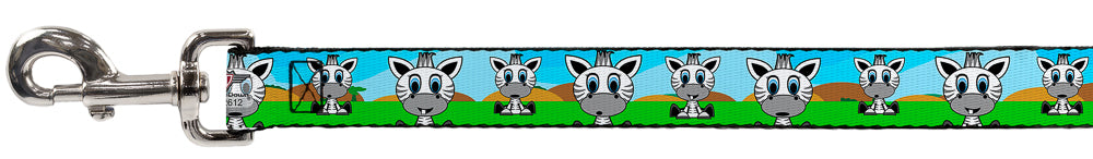 Dog Leash - Zebra Cartoon Dog Leashes Buckle-Down