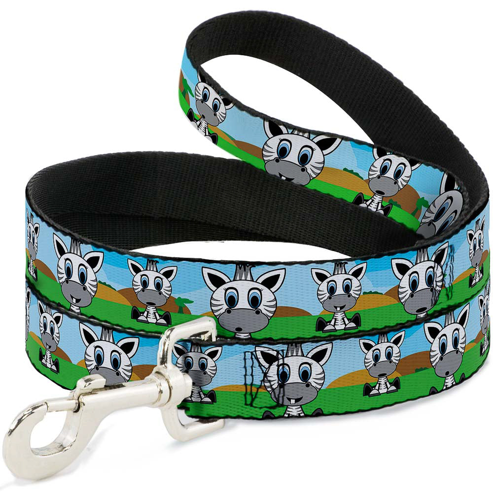 Dog Leash - Zebra Cartoon Dog Leashes Buckle-Down