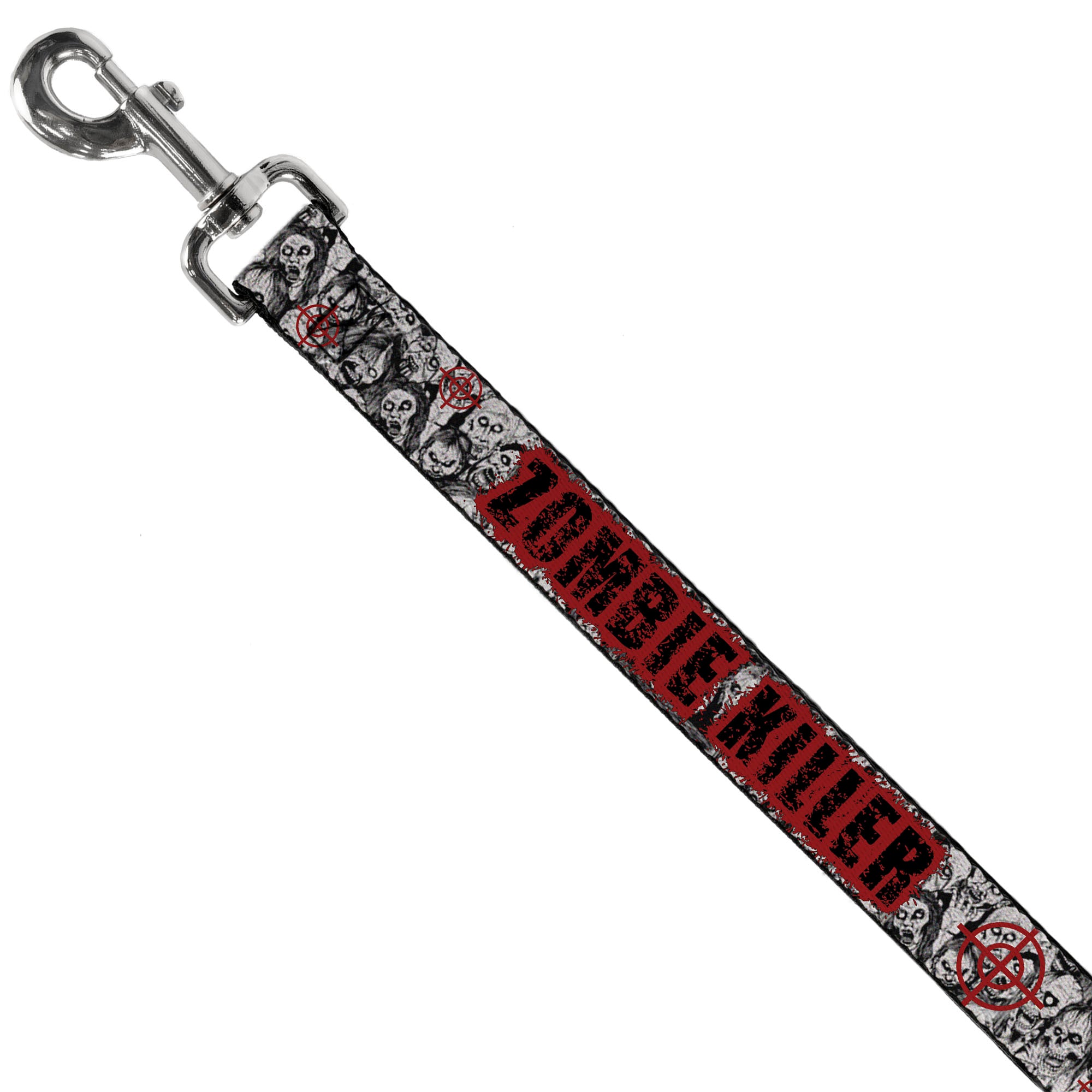Dog Leash - ZOMBIE KILLER w/Stacked Zombies Sketch Dog Leashes Buckle-Down
