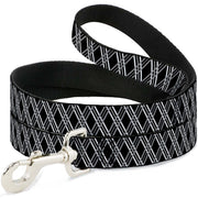 Dog Leash - Zig Zag Black/Gray/White Dog Leashes Buckle-Down