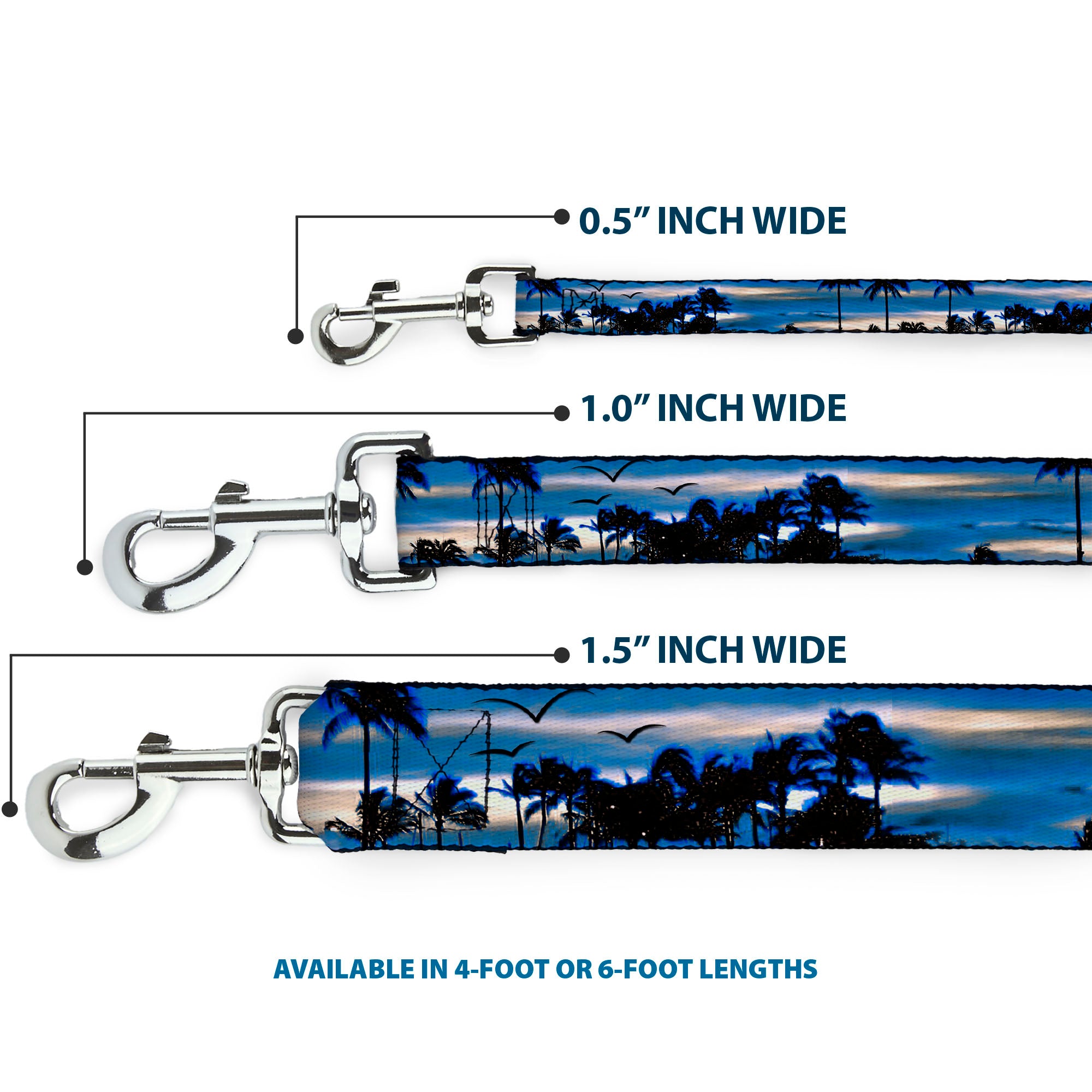 Dog Leash - Blue Sunset Dog Leashes Buckle-Down