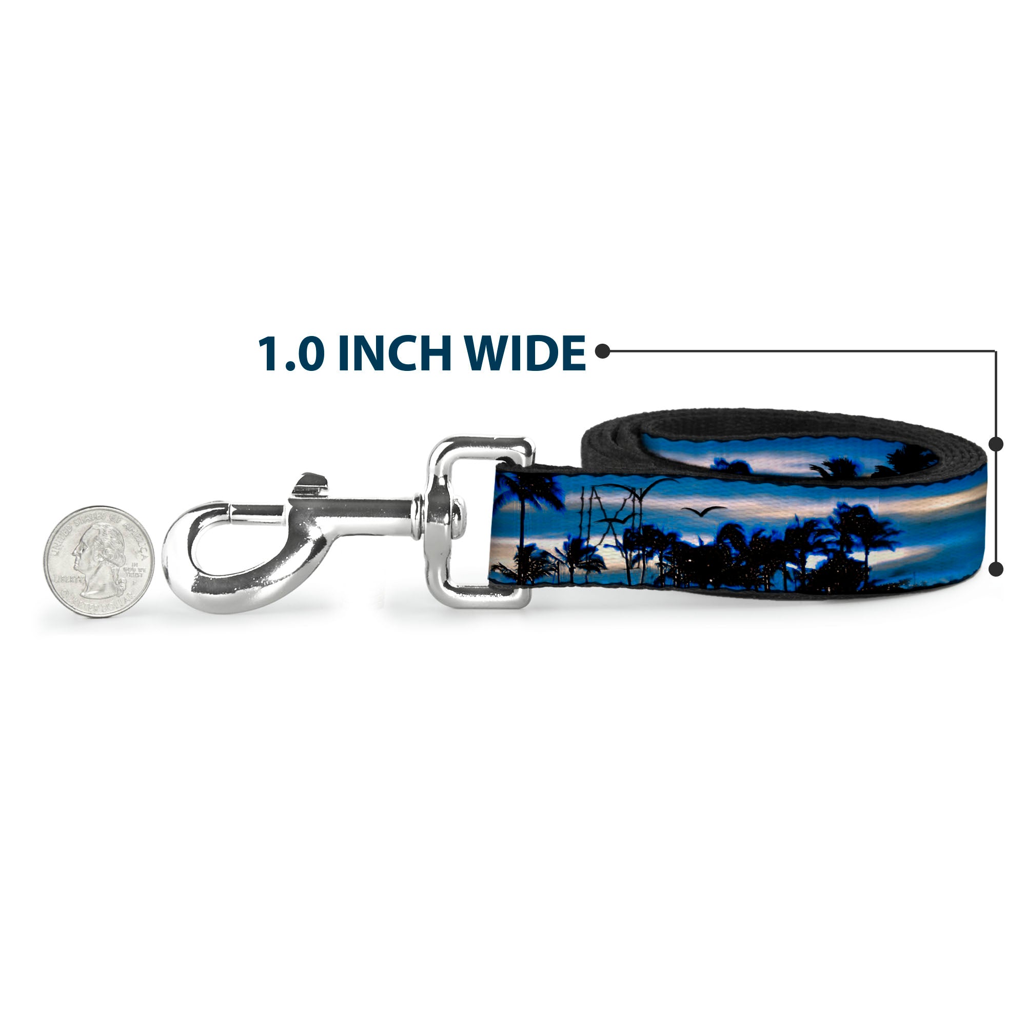 Dog Leash - Blue Sunset Dog Leashes Buckle-Down