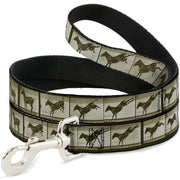 Dog Leash - Bucking Donkey Vintage Film Strip Dog Leashes Buckle-Down