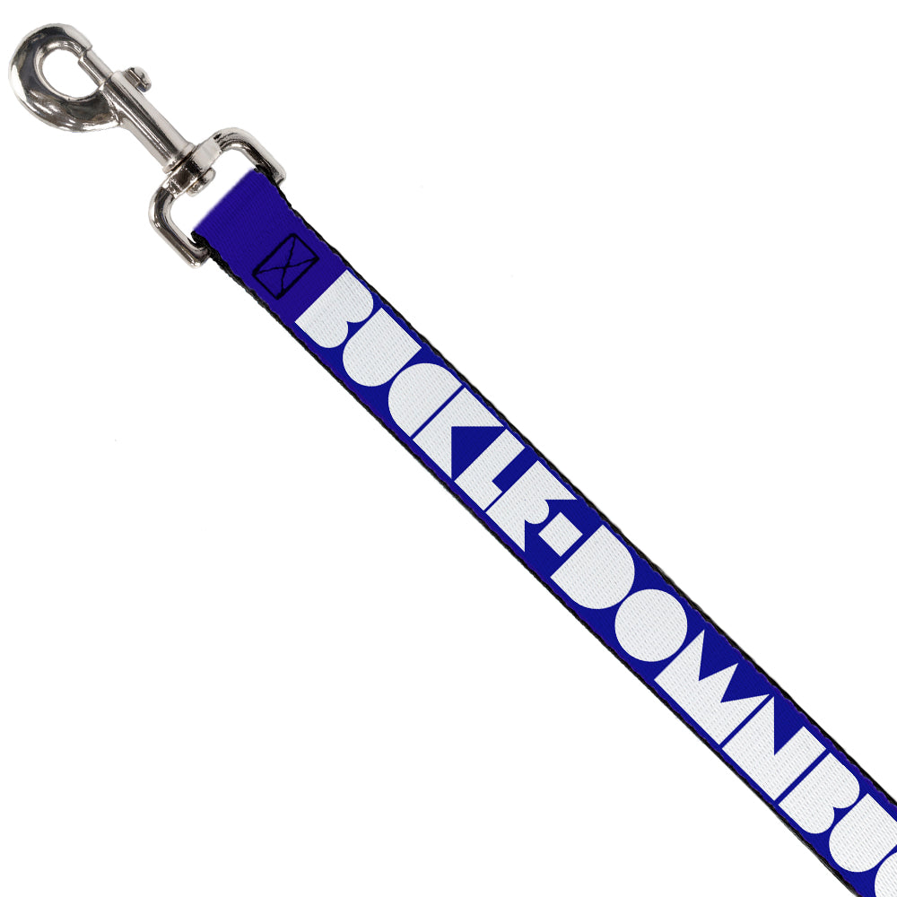 Dog Leash - BUCKLE-DOWN Shapes Blue/White Dog Leashes Buckle-Down