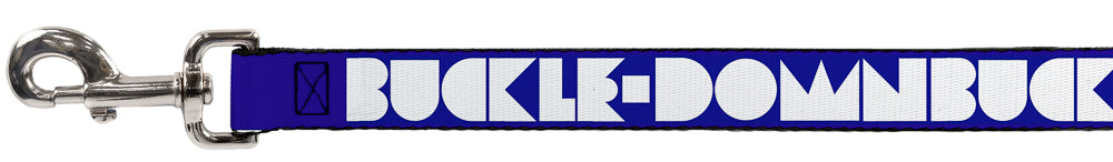 Dog Leash - BUCKLE-DOWN Shapes Blue/White Dog Leashes Buckle-Down