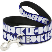 Dog Leash - BUCKLE-DOWN Shapes Blue/White Dog Leashes Buckle-Down