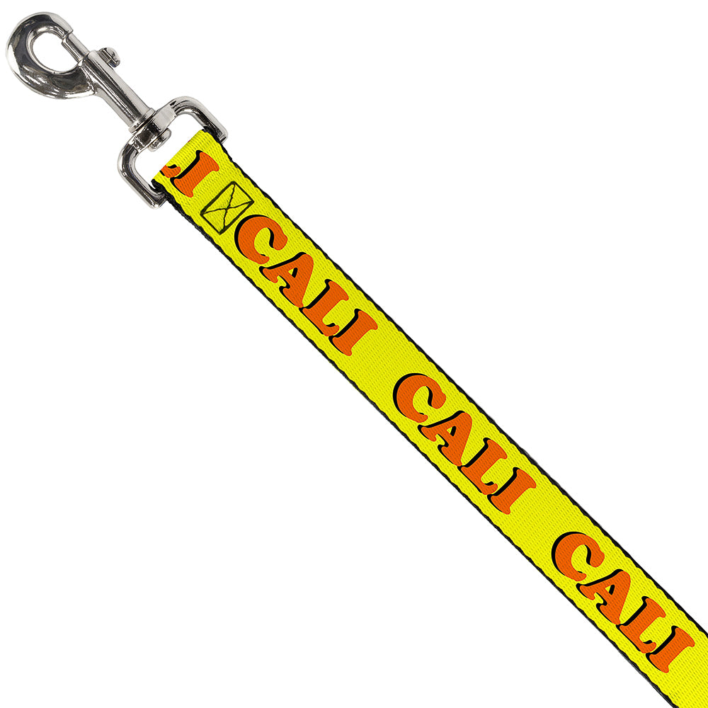 Dog Leash - CALI Yellow/Orange Dog Leashes Buckle-Down