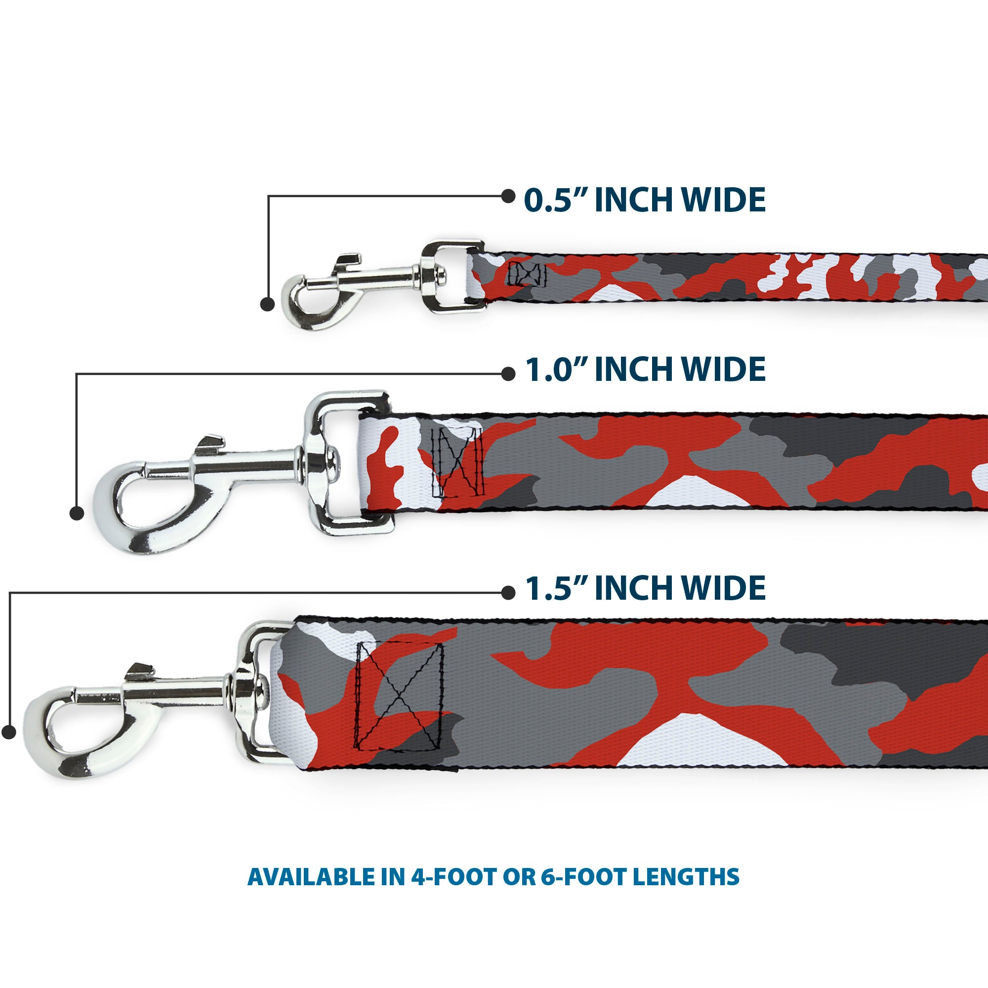 Dog Leash - Camo Orange Dog Leashes Buckle-Down