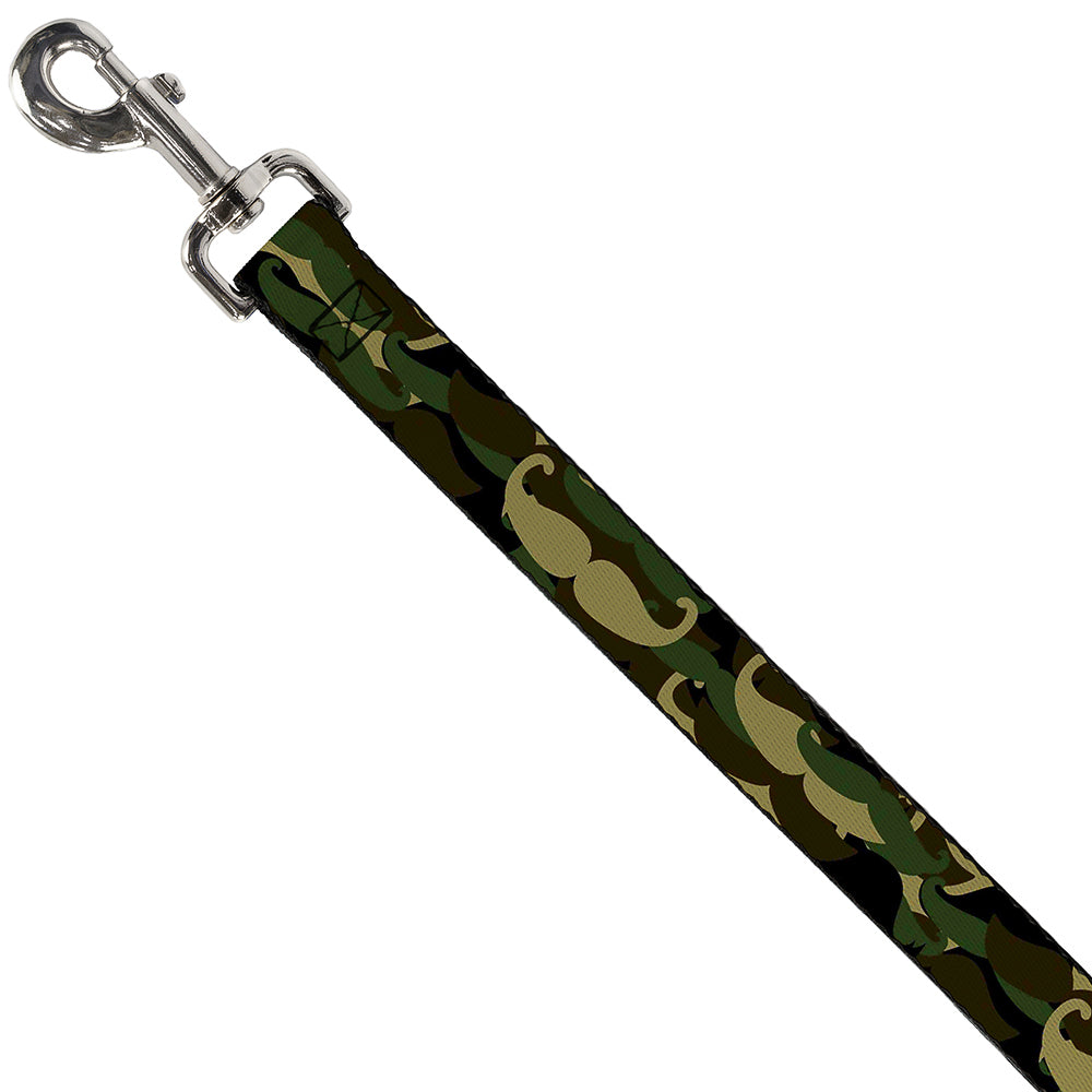 Dog Leash - Camo'stache Dog Leashes Buckle-Down