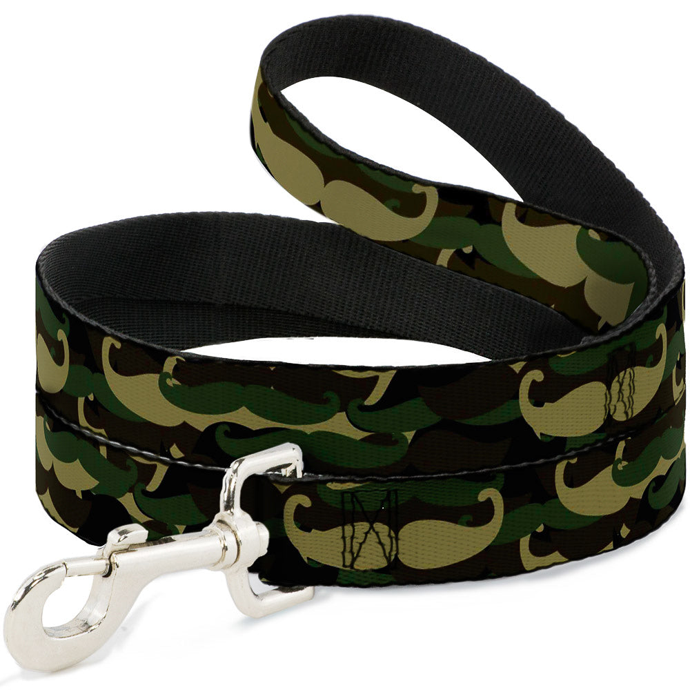 Dog Leash - Camo'stache Dog Leashes Buckle-Down