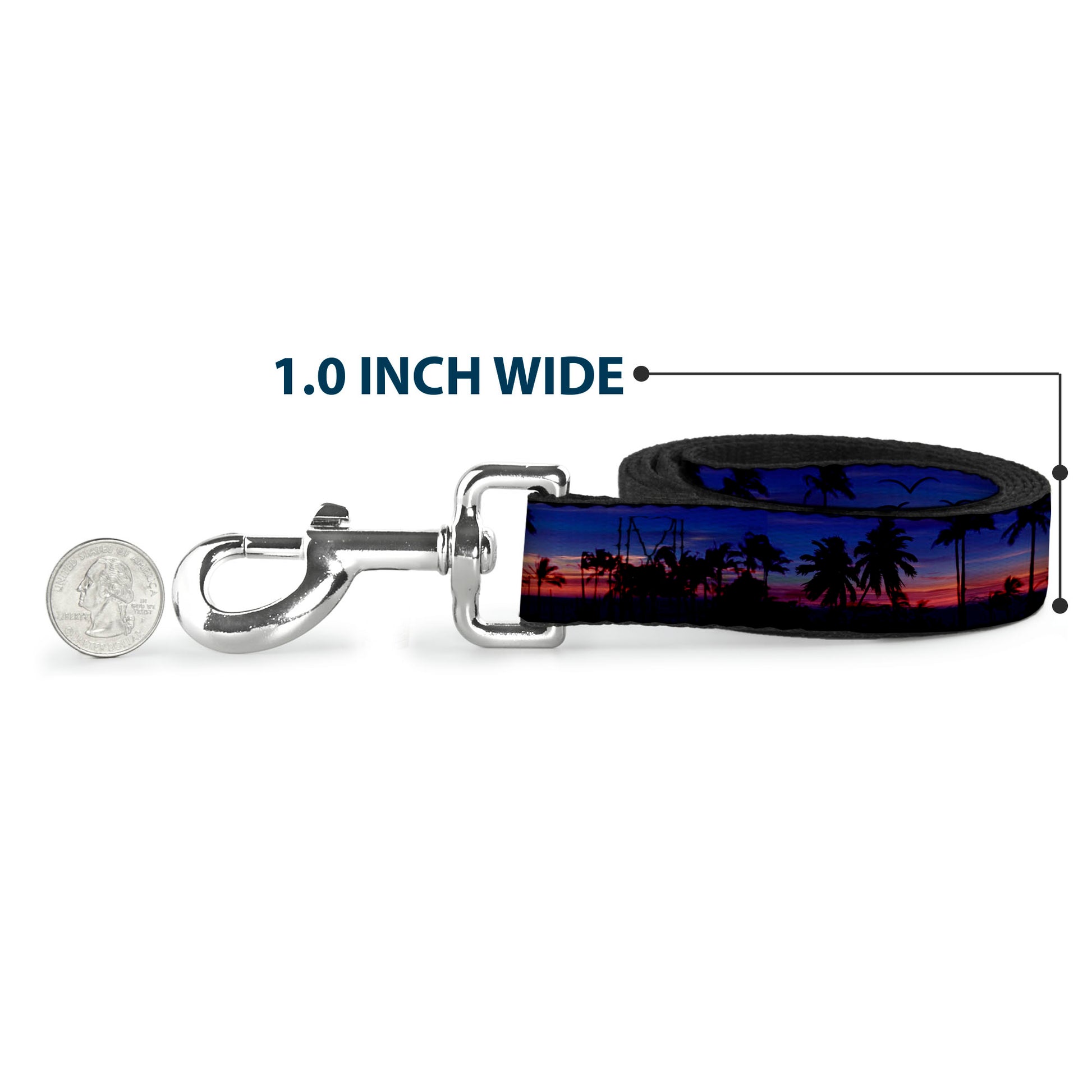 Dog Leash - California Sunset Dog Leashes Buckle-Down