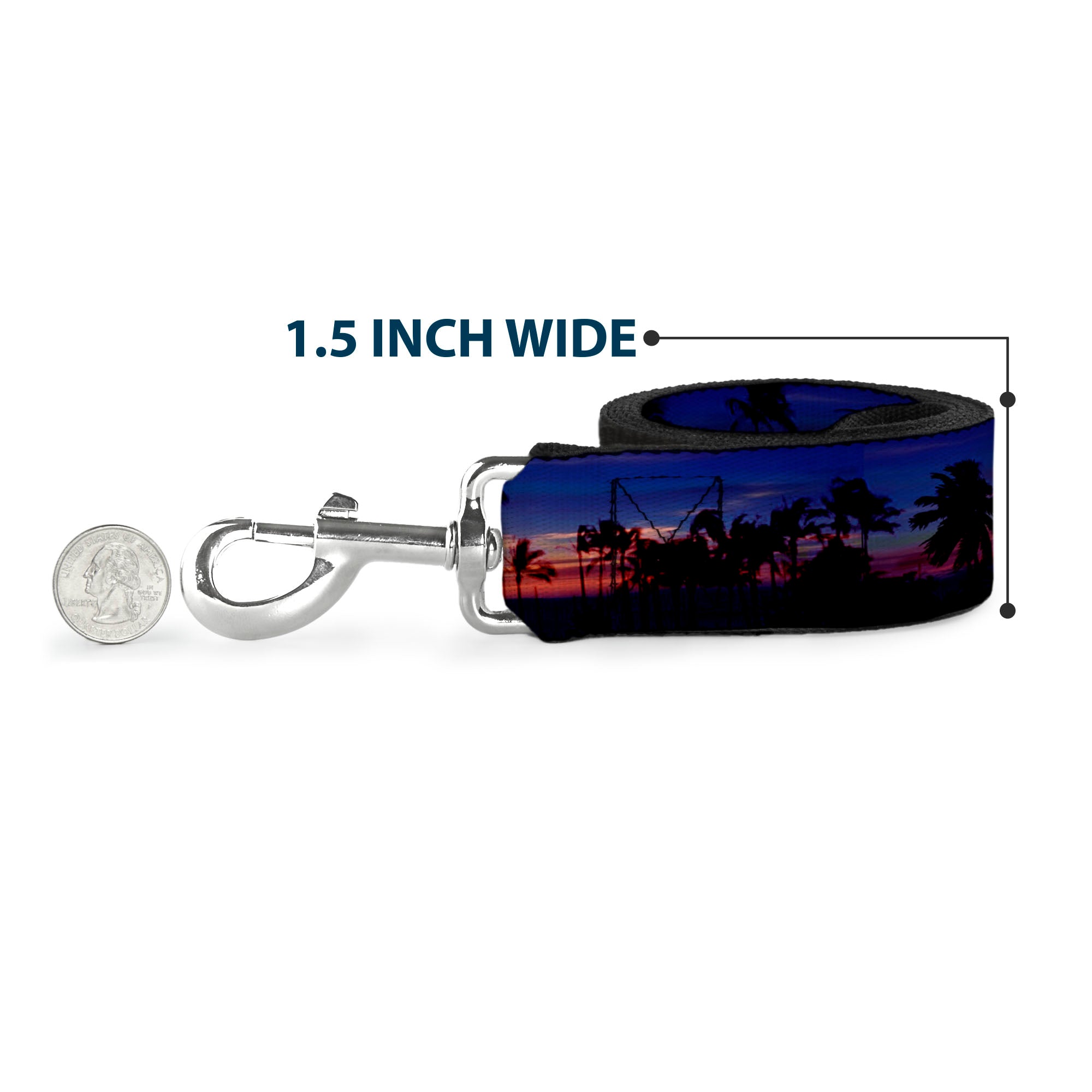 Dog Leash - California Sunset Dog Leashes Buckle-Down