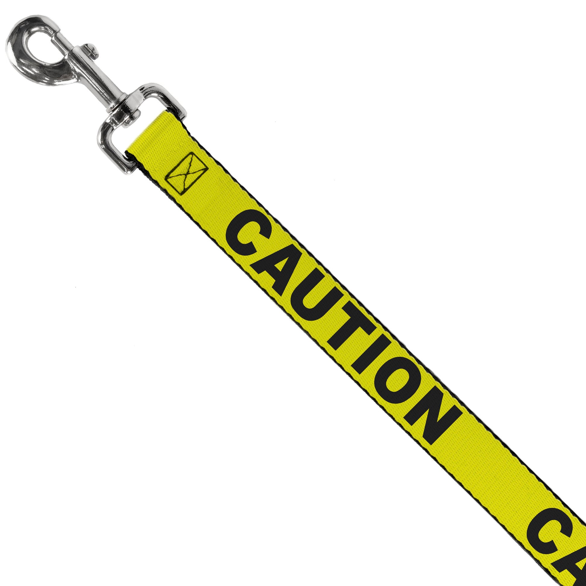 Dog Leash - CAUTION Yellow/Black Dog Leashes Buckle-Down