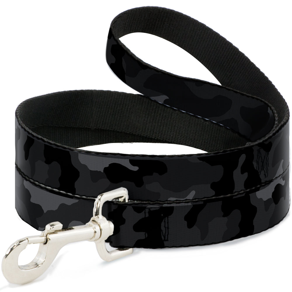 Dog Leash - Camo Charcoal Dog Leashes Buckle-Down