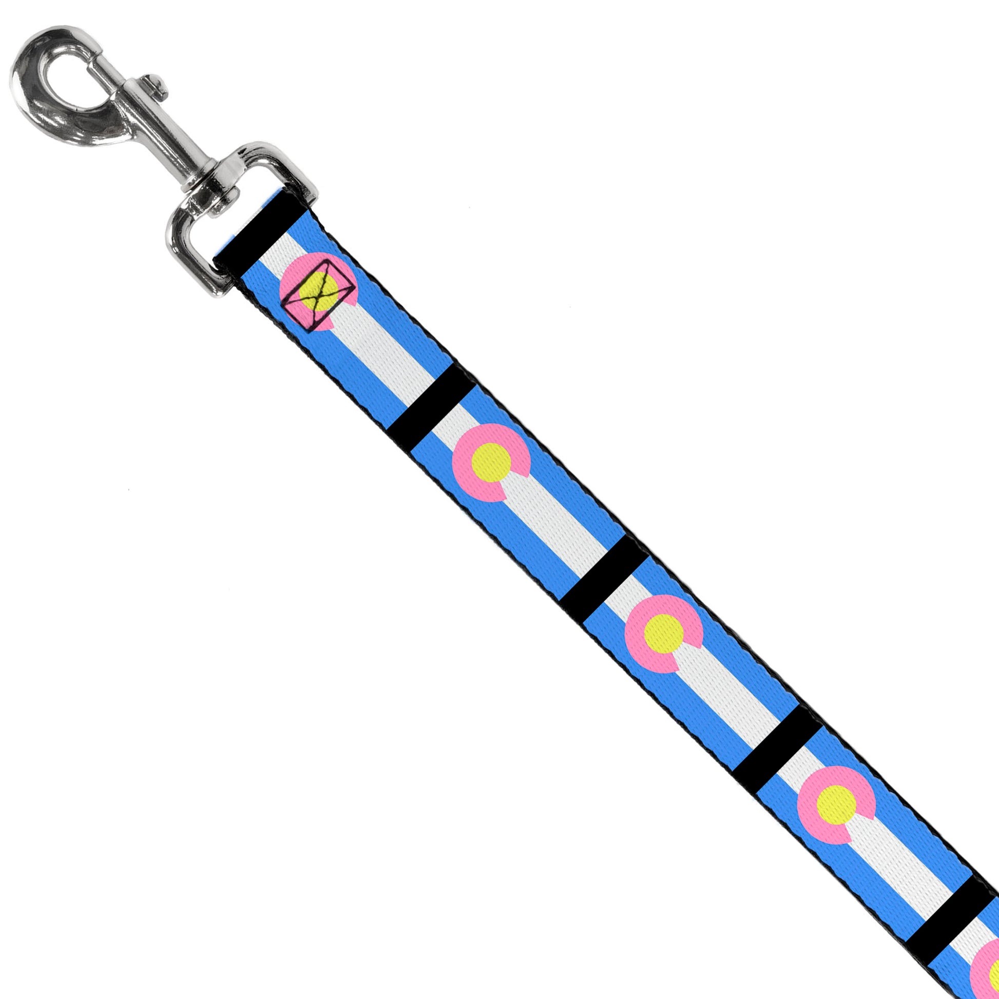 Dog Leash - Colorado Flags Pastel Dog Leashes Buckle-Down